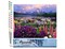 Figured'Art Paint by Numbers for Adults Flowers and Lake near the Mountain 16"x20" - Craft Art Painting DIY Kit Rolled Canvas without frame